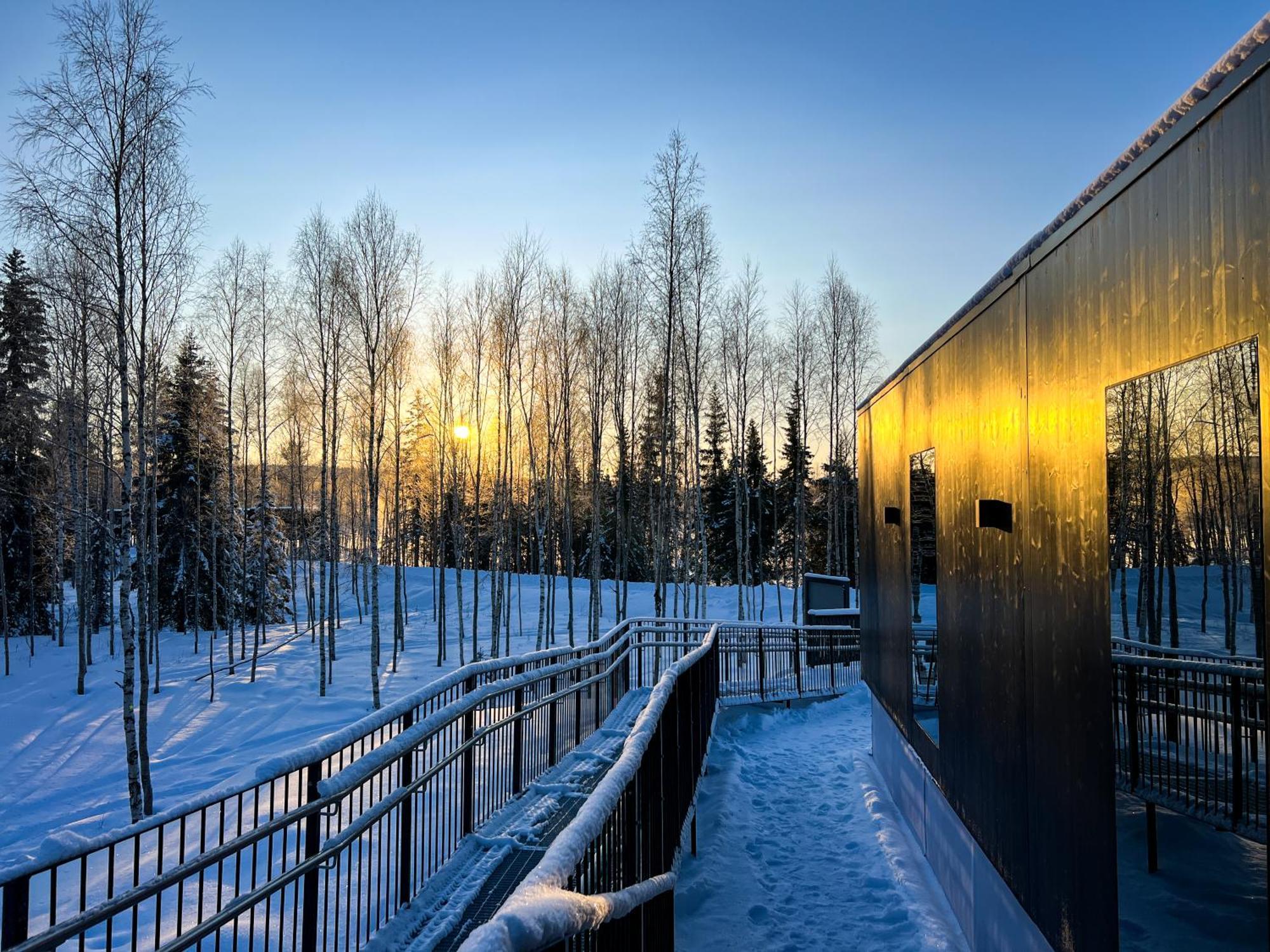 Silver Birch Resort Lapland โรวานิเอมิ ภายนอก รูปภาพ